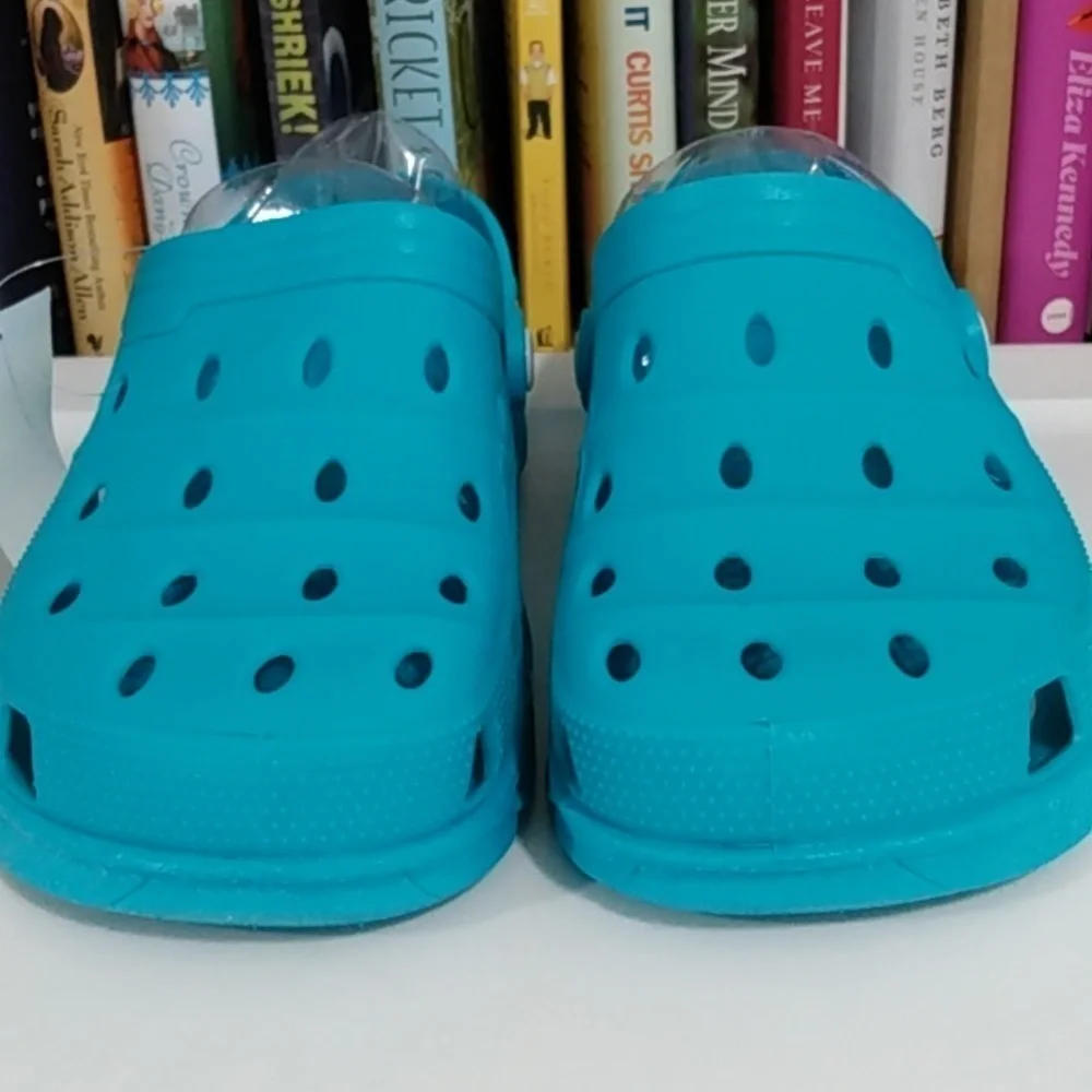 GOYOMA MEN'S CLOG OUTDOOR SANDALS - Lightweight - Teal Blue - SIZE 10 Medium NWT